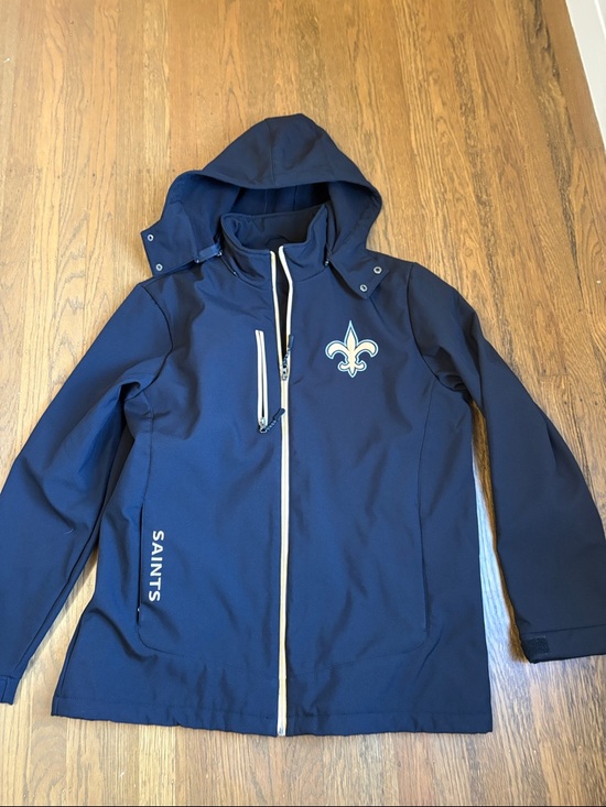 Nfl Apparel Jackets & Blazers - NFL Saints Hooded Women's jacket size large